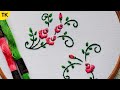 Simple Hand Embroidery Designs | All Over Hand Embroidery Design Tutorial for Beginners