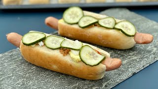 Pølsebrød til dine Hotdogs