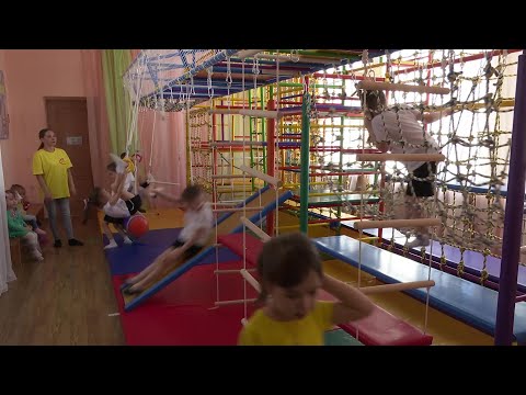 В детском саду «Колокольчик» города Нурлат установили физкультурный 3D комплекс
