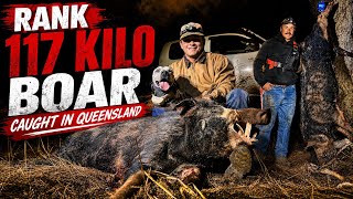 RANK 117kg BOAR caught in Clermont Qld!!