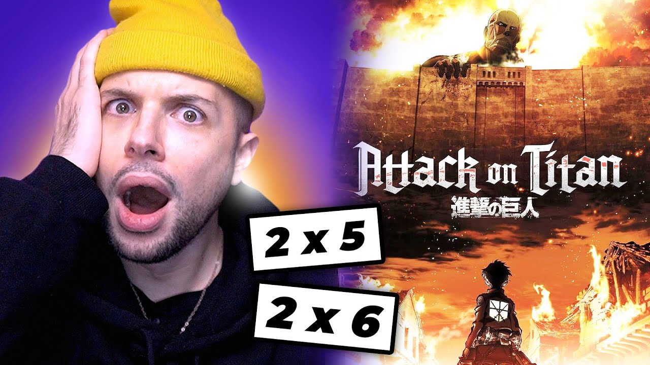 L'ATTAQUE DES TITANS - SAISON 2 EPISODE 5 ET 6 | VF | REACTION (EXTRAIT