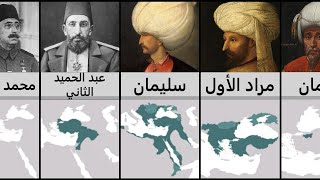 سلاطين الإمبراطورية العثمانية : الترتيب الزمني