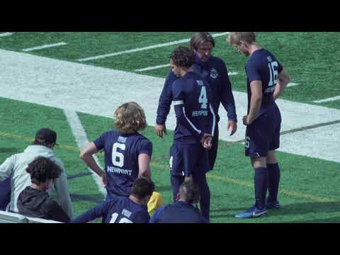 Newport Harbor High School Boys Varsity Sailor Soccer Team Prepares to Win the Game in Half Two