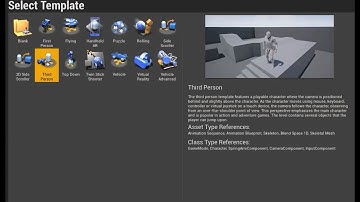 Fabrizio Banfi - Learn Unreal Engine 02 - Select template - First and third person template