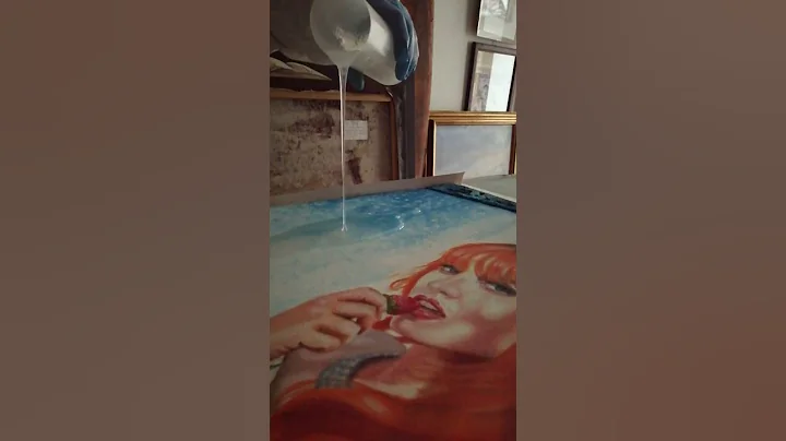 MISSSTRAWBERRY resinart oilpainting resiart woman ...