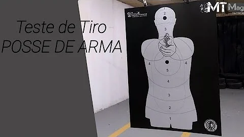 Como é o teste para posse de arma?