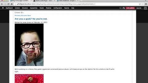 214. What we need to do to complete our slideshow view (a Drupal how-to)