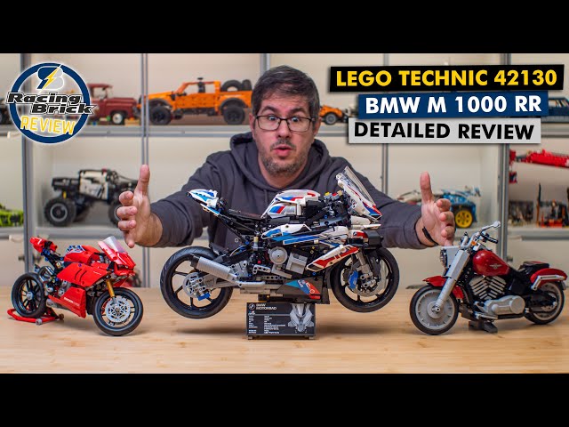 Lego Technic's New $300 BMW M 1000 RR Features A Working Three