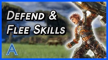 Getting Started in RPG Architect - Defend and Flee Skills