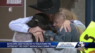 Siblings, now in their 50s, meet for the first time at XNA