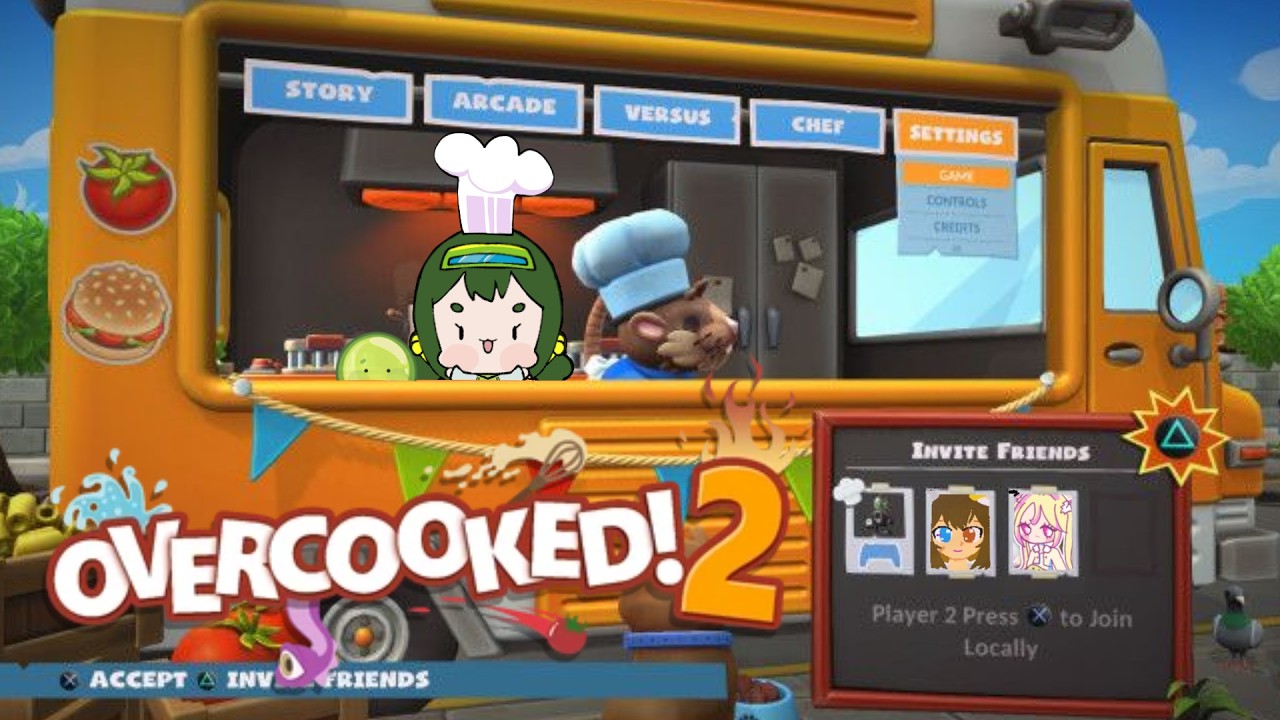 【OVERCOOKED】A CHAMBEAR DE MUJER!!!! @YuricomVT @chocokittyyyy