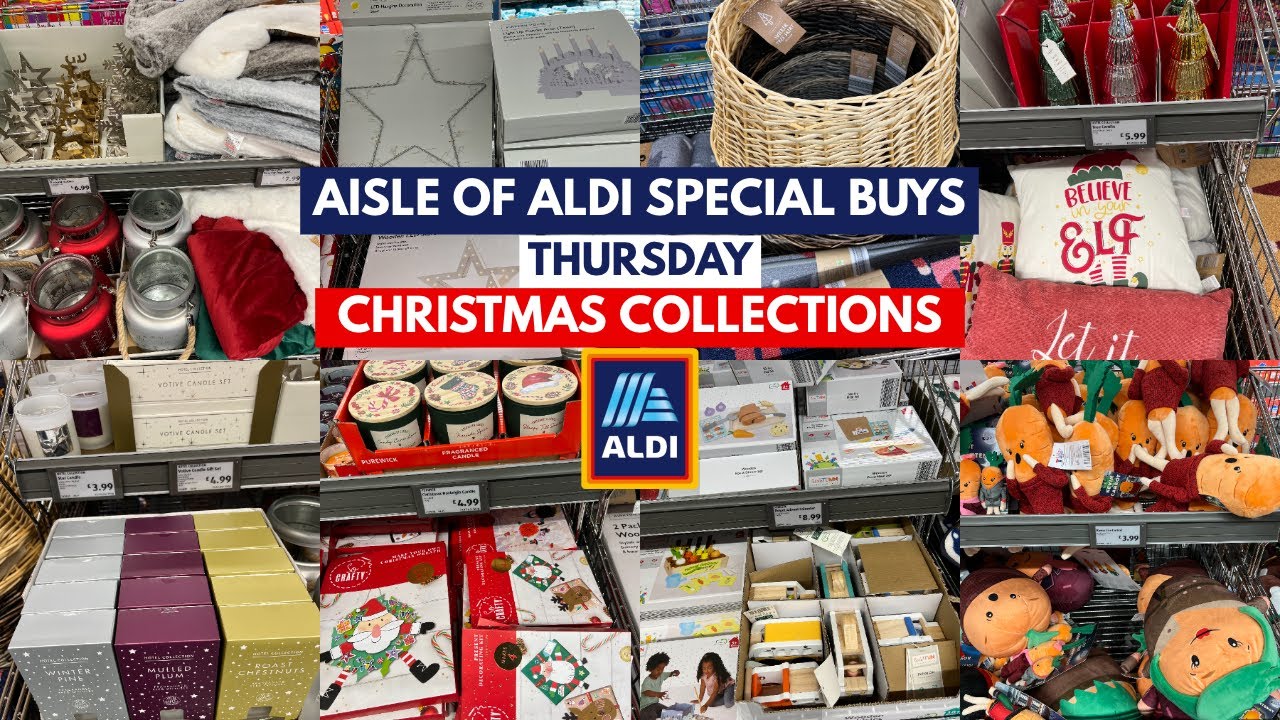 WHAT’S NEW IN AISLE OF ALDI SPECIAL BUYS CHRISTMAS COLLECTIONS THIS WEEK THURSDAY 17  NOV 2022