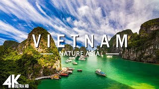 FLYING OVER VIETNAM (4K UHD) - Relaxing Music Along With Beautiful Nature Videos - 4K Video Ultra HD