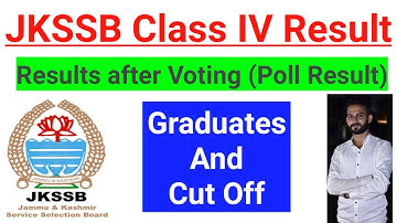 JKSSB Class IV Result - Voting Results || Graduates and Cut Off ~ Jk Latest Info Channel Voting 🔥