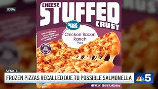 Public Health Alert: Popular snacks, frozen pizzas recalled due to Salmonella
