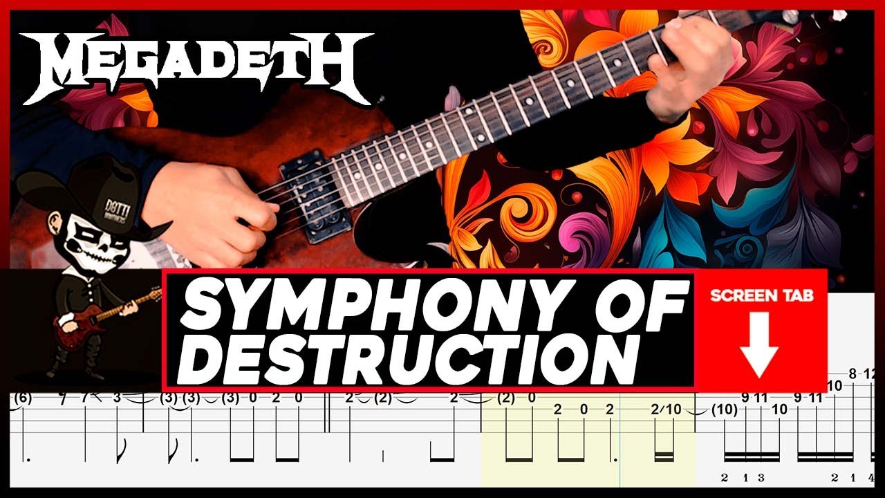 MEGADETH】[ Symphony Of Destruction ] cover by Masuka | GUITAR