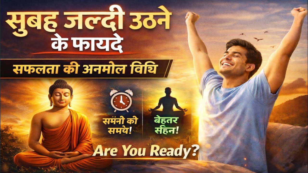 सुबह जल्दी उठने का रहस्य सफलता का अनमाल मत्र Morning Motivation in Hindi
