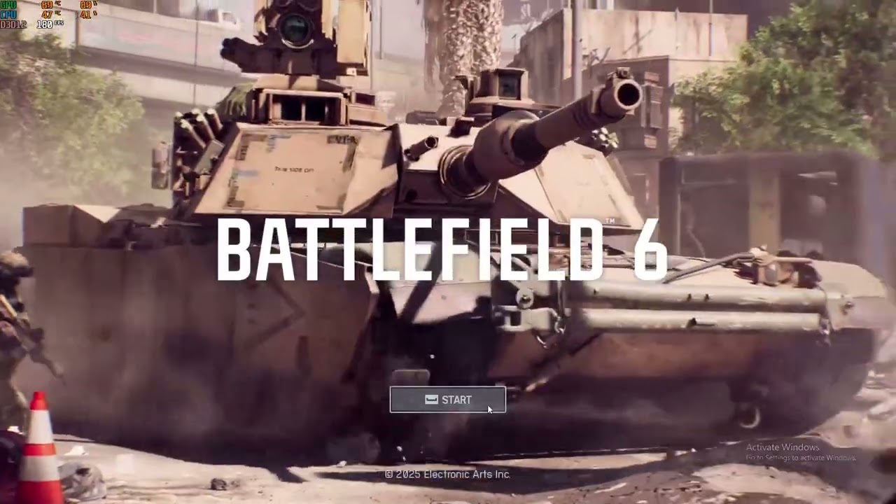 Battlefield 6 main menu theme