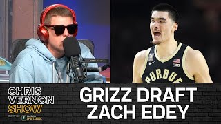 Reaction Show: Grizzlies Draft Zach Edey 9th Overall in 2024 NBA Draft | Chris Vernon Show Net Worth