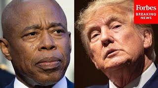 Trump Responds To NYC Mayor Eric Adams Saying He Is Not A Fascist At Madison Square Garden Rally