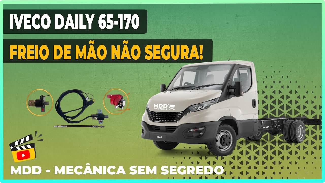 COMO INSTALAR O KIT FREIO DE MÃO AUXILIAR NA IVECO 65-170