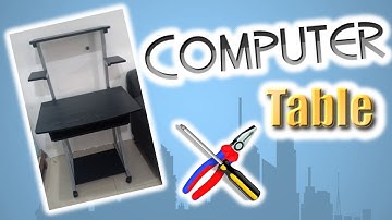 How to Assemble a Computer Table | Elaine Brase