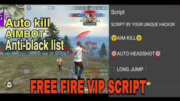 Free fire bypass script |GG Antiban script 2023| antiblacklist | aim kill auto kill@uniqueparo2508