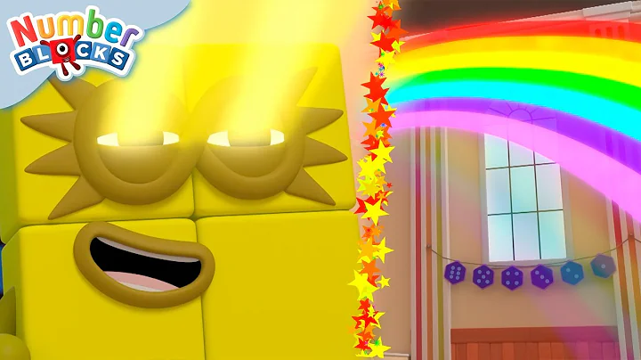 The Rainbow Makers and Lucky Number Seven! 🌈 | Learn to Count for Kids | 12345 | Numberblocks