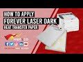 Wensco Sign Supply | Forever Laser Dark Application | Demo Video