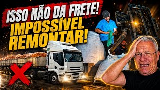 NÃO VAI DAR FRETE. NUNCA VI ISSO... NÃO TEM COMO REMONTAR. 