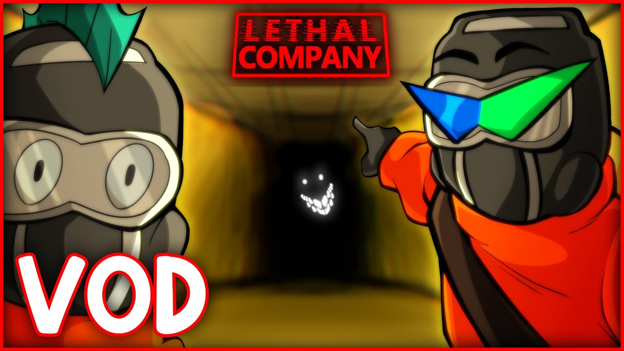 WE WENT TO THE BACKROOMS IN LETHAL COMPANY?!