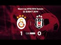 22.02.2014 | Galatasaray-Beşiktaş | 1-0