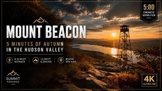The Most Beautiful Autumn Hike Near New York (4K Nature Film)  - Mount Beacon