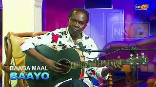 Baaba MAAL BAAYO live Ce Morceaux est  diédie à sa maman et non pour des raison politiques dit-il .