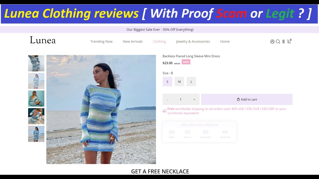 Lunea Clothing reviews [ With Proof Scam or Legit ? ] LuneaClothing
