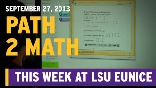 This Week at LSU Eunice - September 27, 2013 - LSUE News - Eunice, La.
