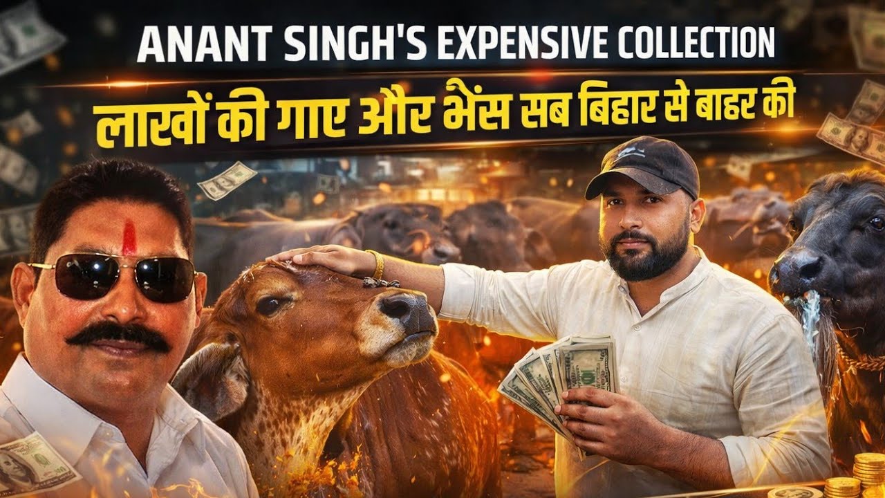 Anant Singh Expensive Cow or Buffalo Collection at his House | Patna Mall Road | Stating From 2 Lacs