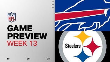 Buffalo Bills vs Pittsburgh Steelers | Week 13 Game Preview