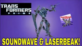 Transformers Prime Soundwave w/ Laserbeak - GotBot True Review NUMBER 1057