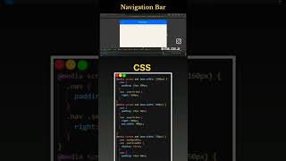 Navigation bar#coding#html #css#college#education #viral #trending #youtubeshorts #shorts#shortsfeed