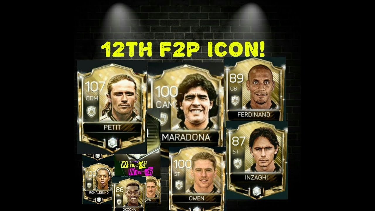 ICON MARADONA CLAIMED - MY 12th F2P ICON IN FIFA MOBILE 18! MASTER MARADONA!!!