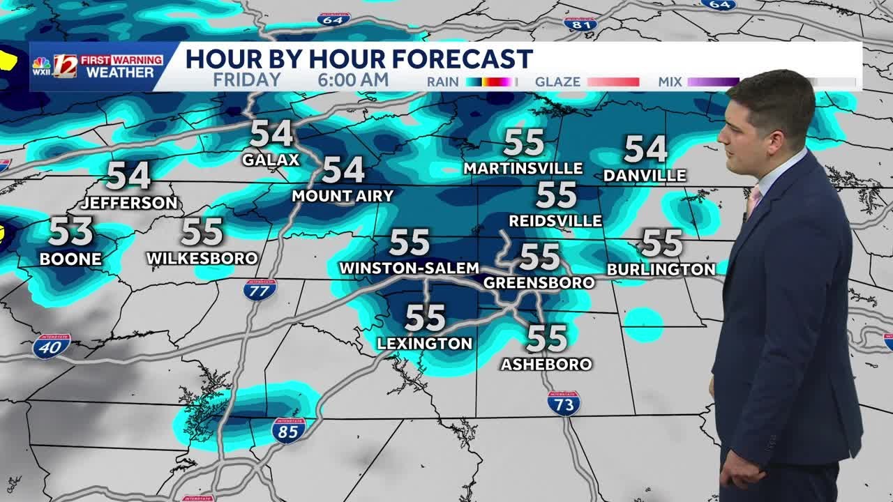 Slightly cooler Thursday, passing showers possible heading into the ...