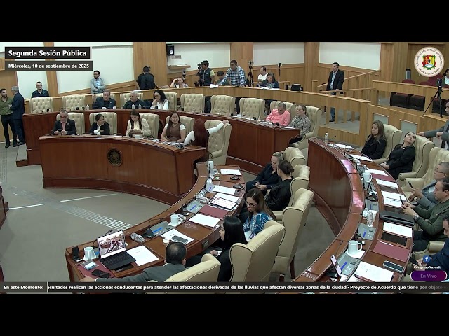 🌐 Segunda Sesión pública  -  10 de septiembre de 2025
