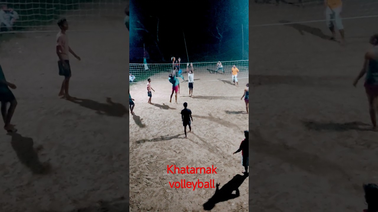 Khatarnak volleyball #shorts #youtubeshort #volleyball #viral #trending