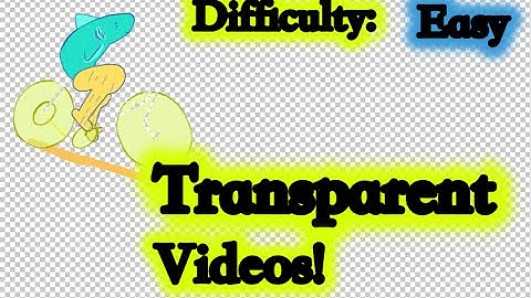 Tutorial: Make Videos with Transparent Backgrounds