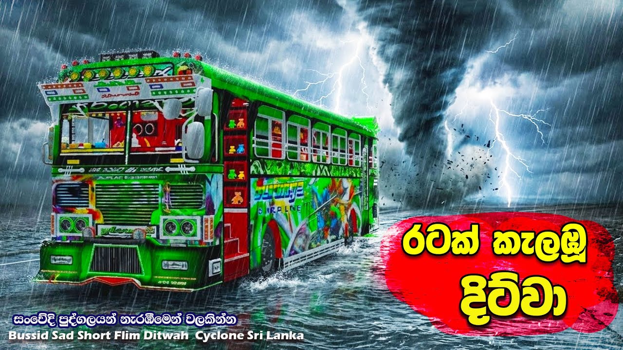 රටක් කැලඹූ දිට්වා 🌪🥺 | Ditwah Cyclone Sri Lanka Short Flim | Sinhala @ANGRYKAVEESL