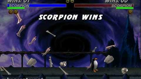 Ultimate Mortal Kombat 3 - Animality - Scorpion