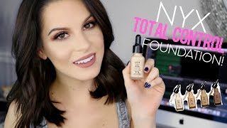 NEW NYX Total Control Foundation Review + Demo