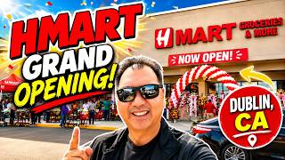 HMart Dublin Grand Opening Weekend | Food Court, Groceries & Crowds!