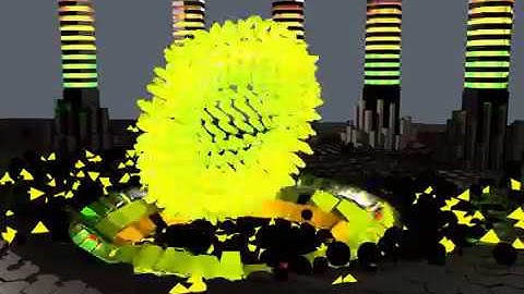 work in progress - 3D audio visualizer